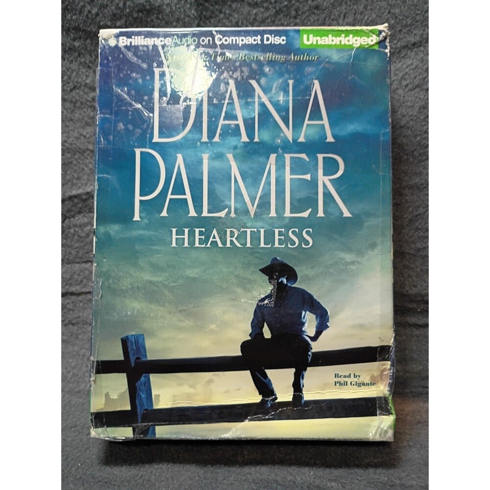 Diana Palmer Heartless Personal Audiobook Unabridged Brilliance Audio 7 CDs